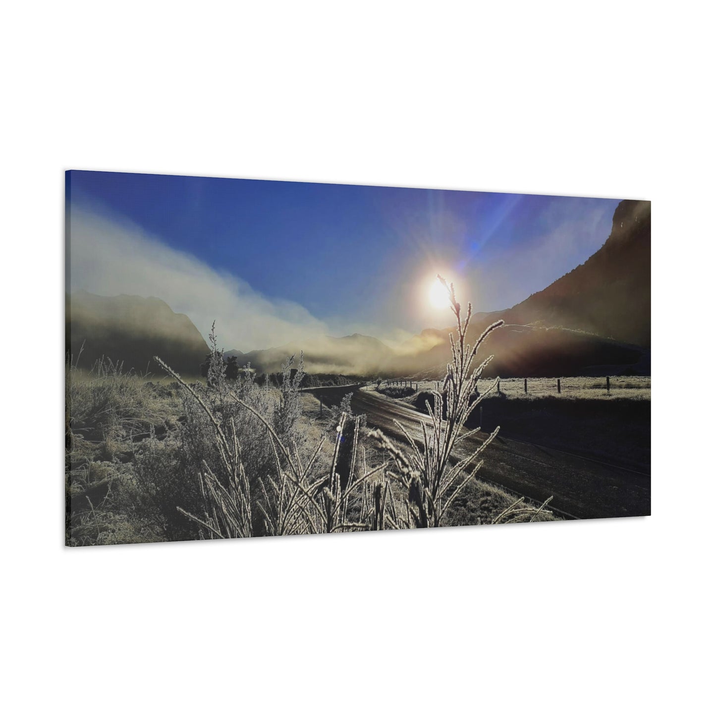 Frosty Dawn at Fiordland - Classic Canvas