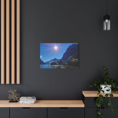 Luminous Fjord - Classic Canvas