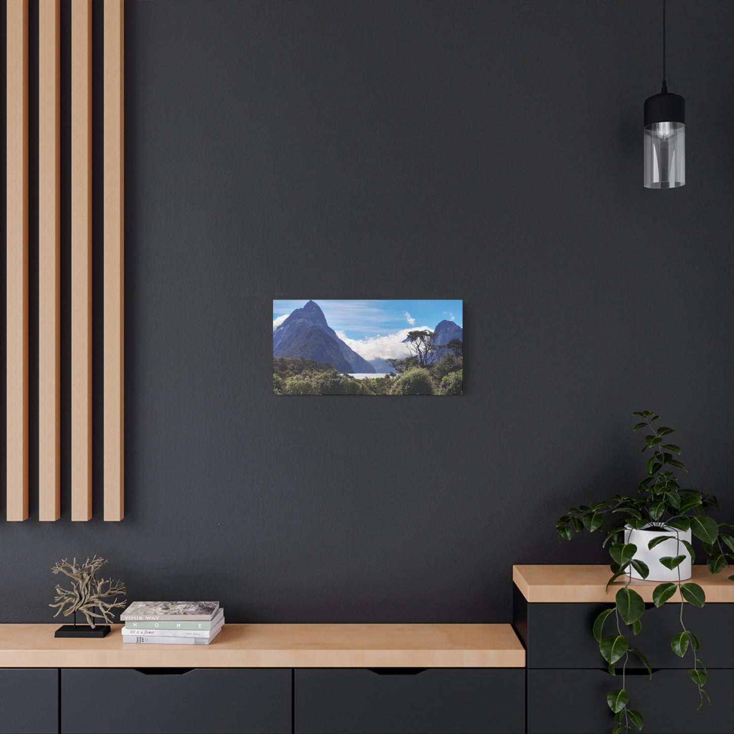 Tsunami over the Peaks - Classic Canvas