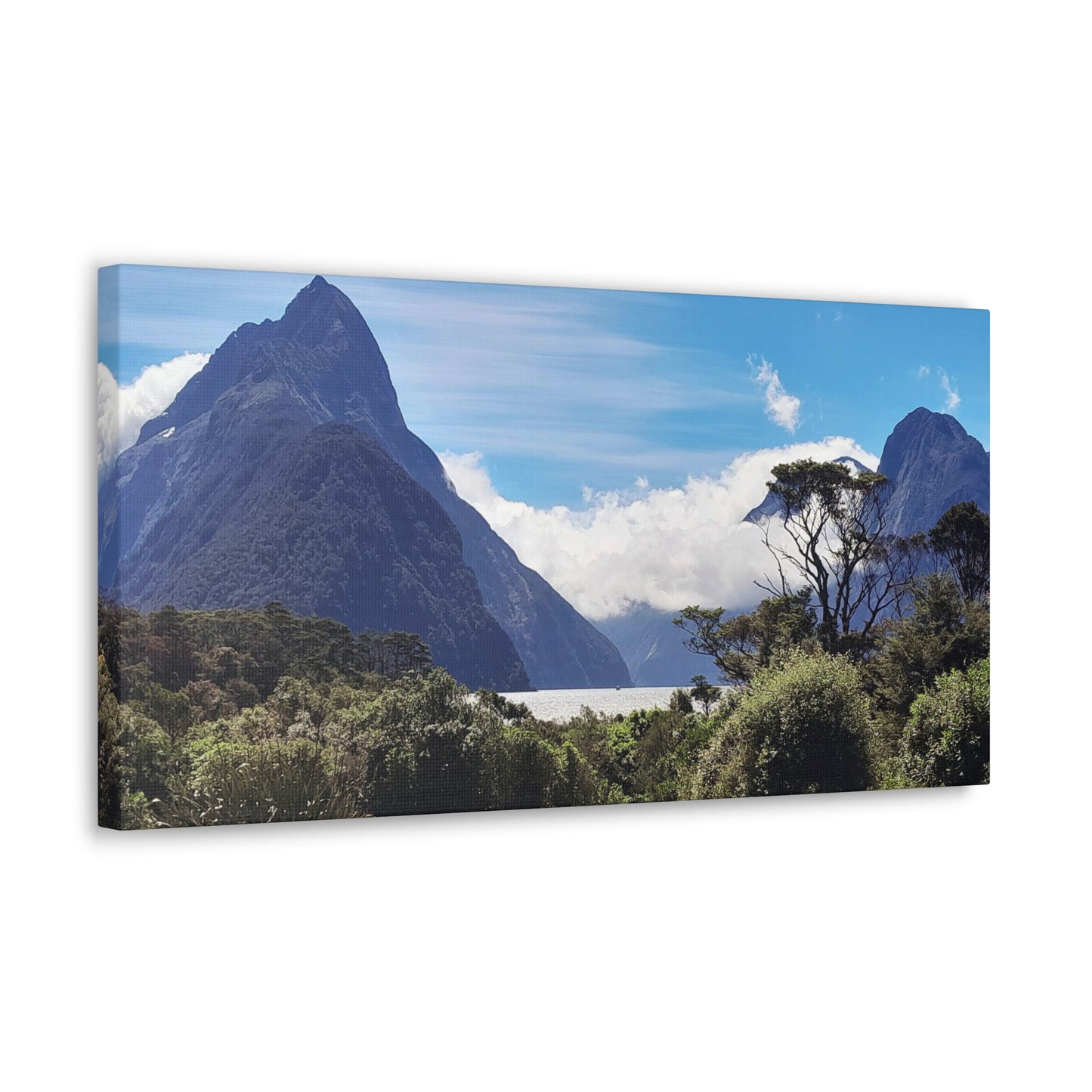 Tsunami over the Peaks - Classic Canvas