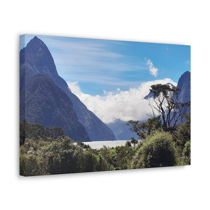 Tsunami over the Peaks - Classic Canvas