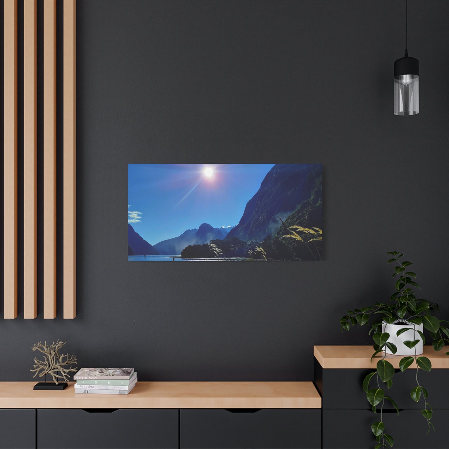 Luminous Fjord - Classic Canvas