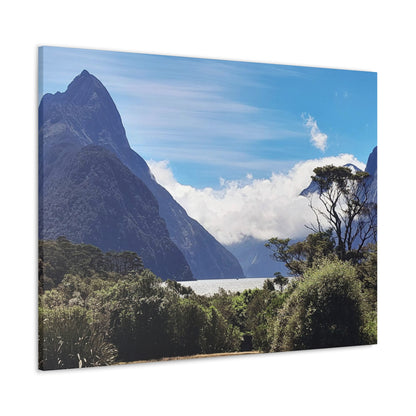 Tsunami over the Peaks - Classic Canvas