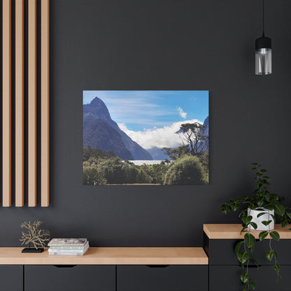 Tsunami over the Peaks - Classic Canvas