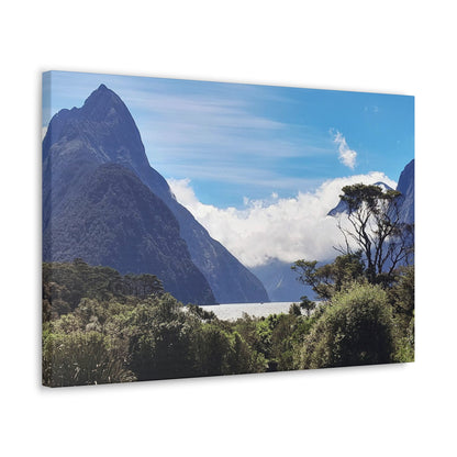 Tsunami over the Peaks - Classic Canvas