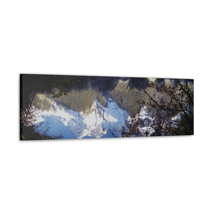 Mirror of the Mountains - Classic Canvas