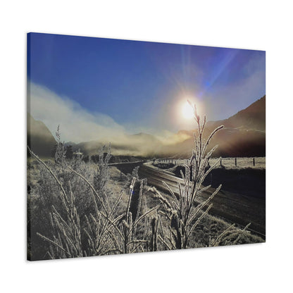 Frosty Dawn at Fiordland - Classic Canvas