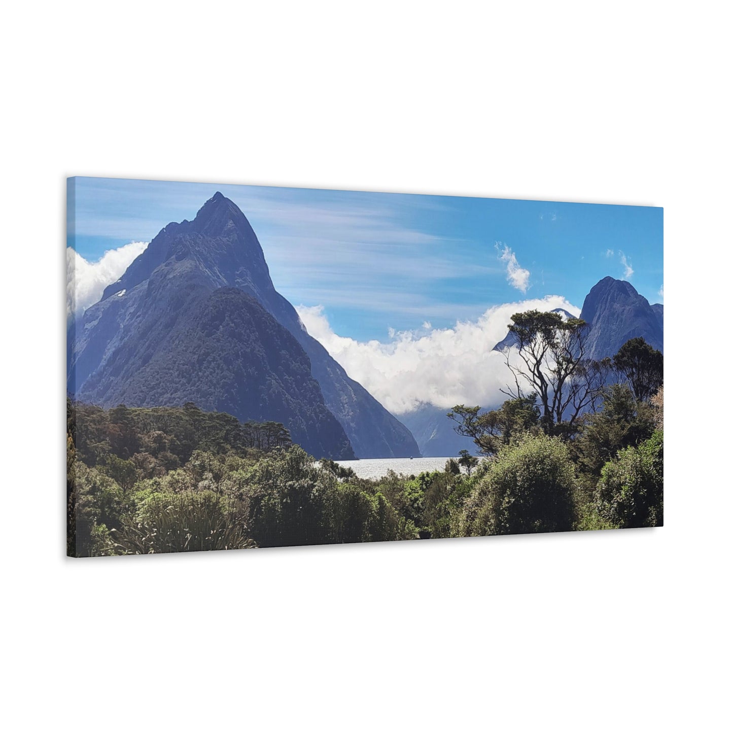 Tsunami over the Peaks - Classic Canvas