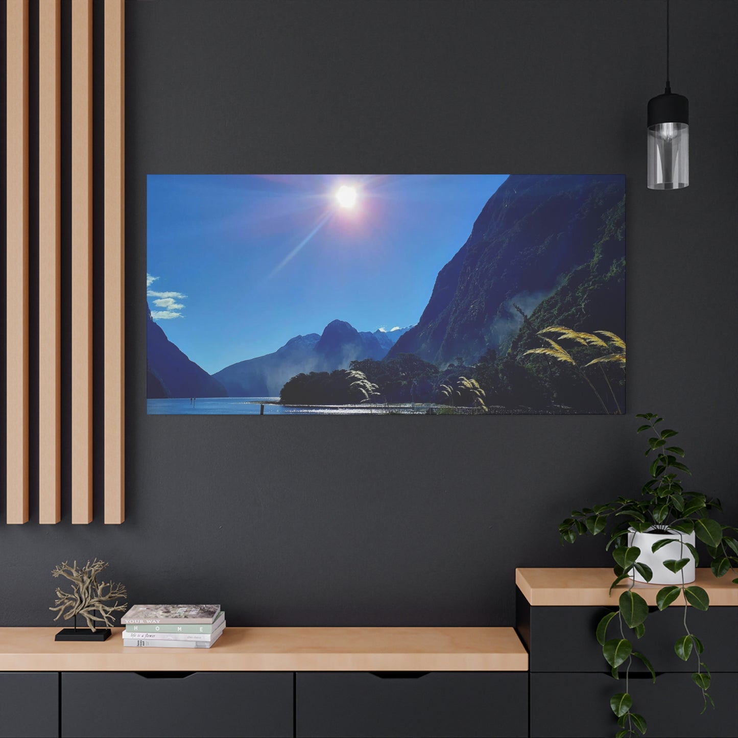 Luminous Fjord - Classic Canvas