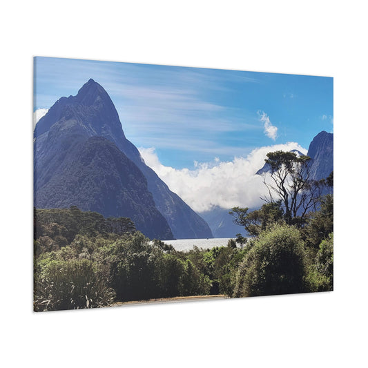 Tsunami over the Peaks - Classic Canvas