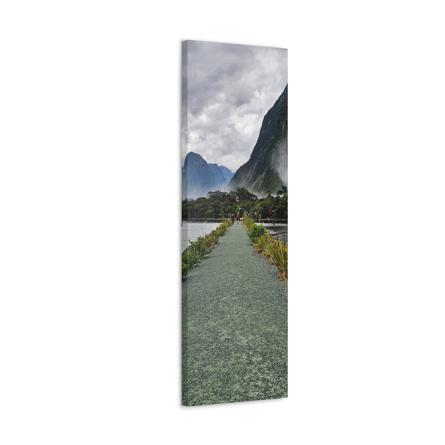 Misty Path Through the Fjords - Canvas Gallery Wraps