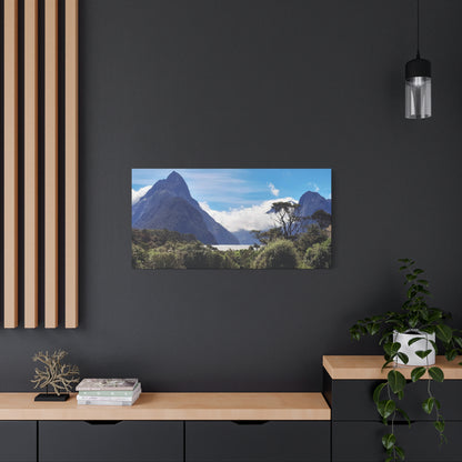 Tsunami over the Peaks - Classic Canvas