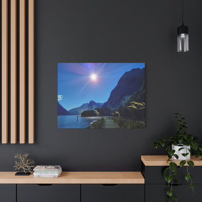 Luminous Fjord - Classic Canvas