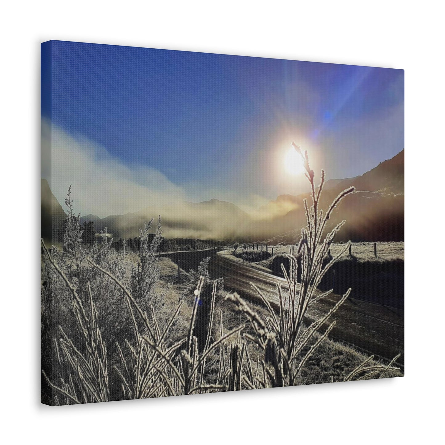 Frosty Dawn at Fiordland - Classic Canvas