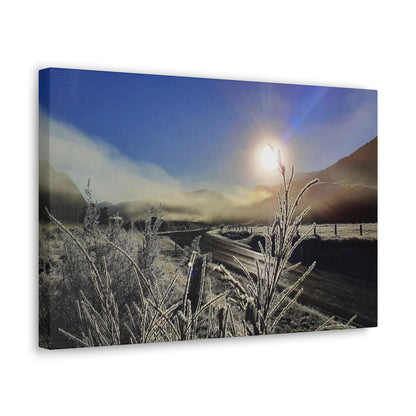 Frosty Dawn at Fiordland - Classic Canvas