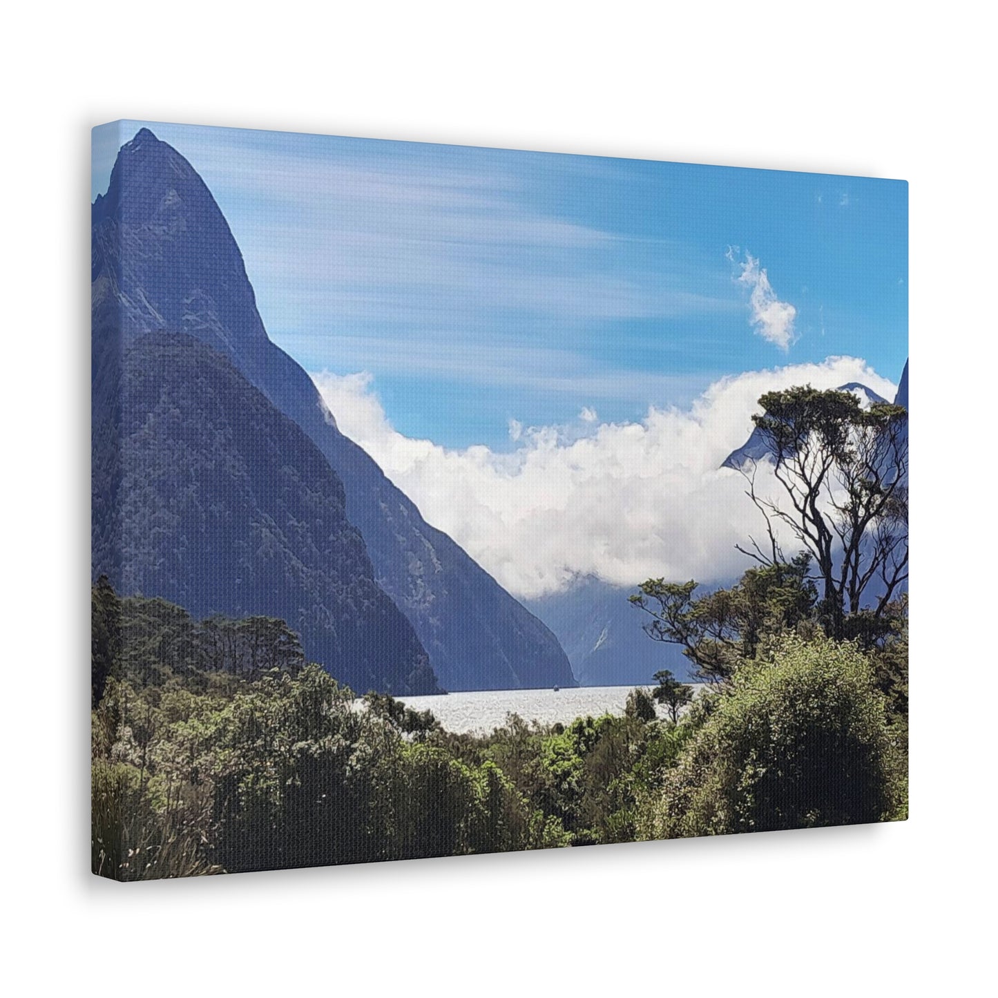 Tsunami over the Peaks - Classic Canvas