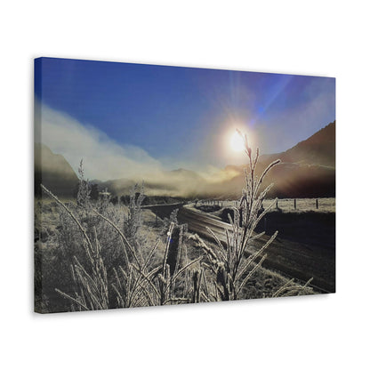 Frosty Dawn at Fiordland - Classic Canvas