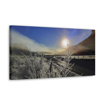 Frosty Dawn at Fiordland - Classic Canvas