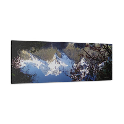 Mirror of the Mountains - Classic Canvas